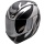 Casque Modulable Scorpion Exo 900 Air Virtuose Noir Chrome Mat Brillant