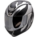 Casque moto Scorpion Exo 900 Air Virtuose Noir Chro