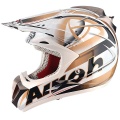 Casque Tout terrain Airoh Dome Deco Clean Dore DOCD