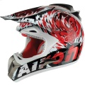 Casque Tout terrain Airoh Dome Squad Rouge DOSR