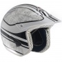 Casque Tout terrain Airoh Rock carbon kevlar Words Blanc RKWB