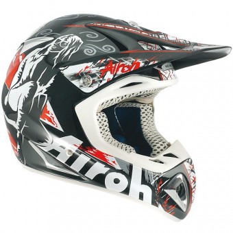 Casque moto Tout terrain Stelt Deco View noir SDVN