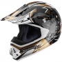 Casque Tout terrain Scorpion VX-17 Air Bugster Blanc Bronze