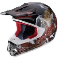 Casque Tout terrain Scorpion VX-17 Air Eternity Noir Rouge