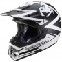 Casque Tout terrain Scorpion VX-17 Air Smasher Noir Blanc