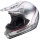 Casque moto Tout terrain VX-17 Air Trophy Argent