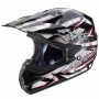 Casque Tout terrain Scorpion VX-24 Air Impact Noir Rouge