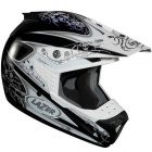 Casque Cross Lazer SMX In Bloom Gris