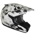 Casque Tout terrain Lazer SMX Leaves Blanc Noir