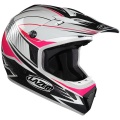 Casque Tout terrain Lazer MX7 Prime Blanc Fushia