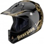 Casque Tout terrain Scorpion VX-14 Scorpion Noir Or