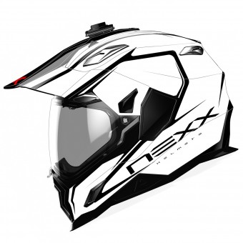 Casque Integral Nexx X.D1 Voyager Blanc Noir Casque Integral Nexx X.D1 Voyager Blanc Noir