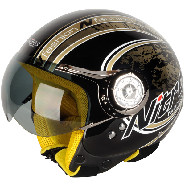 Casque moto Nitro X546-AV Blade Noir Jaune (04)
