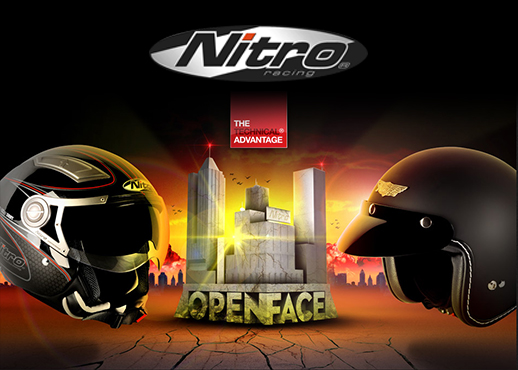 Casques moto Nitro historique de la marque