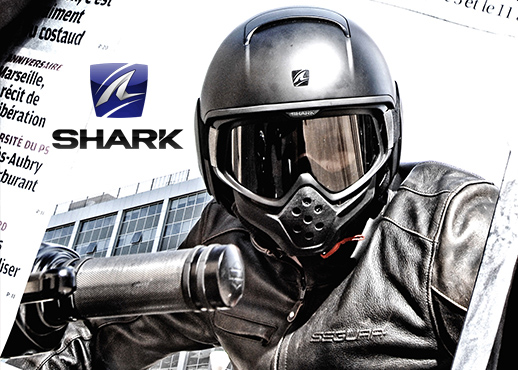 Casques moto Shark : historique de la marque