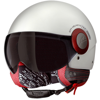 Casque moto Fashion SK by Shark DJ White mat WHT