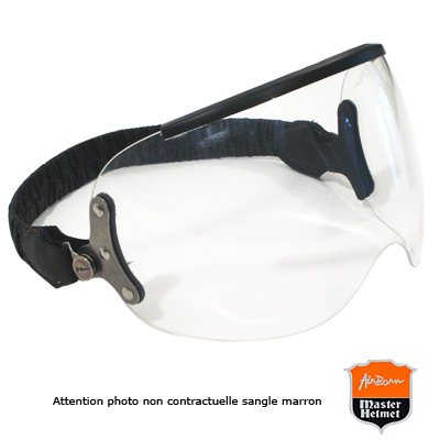 Accessoires Visiere Ecran sangle marron