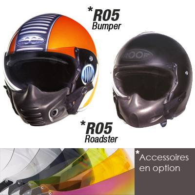 Accessoires Visiere Visiere Roof RO5 BUMPER - ROAD