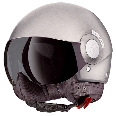 Casque Jet Shark SK by Shark Epur Silver metal mat SLM