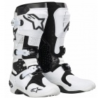 Bottes Cross Alpinestars Tech 10 Blanc Noir Bottes Cross Alpinestars Tech 10 Blanc Noir
