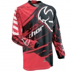 Maillot Cross Thor Phase Splatter Red Jersey Enfant Maillot Cross Thor Phase Splatter Red Jersey Enfant