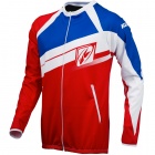 Veste Cross Kenny Casaque Enduro Light Blue White Red Veste Cross Kenny Casaque Enduro Light Blue White Red