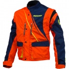 Veste Cross Kenny Track Enduro Blue Neon Orange Jacket Veste Cross Kenny Track Enduro Blue Neon Orange Jacket
