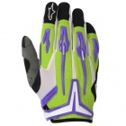 Gants Cross Alpinestars Charger Green Violet Black