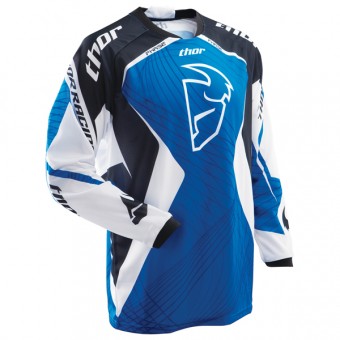 Maillot Cross Thor Phase Blue Spiral Jersey