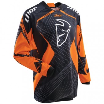 Maillot Cross Thor Phase Orange Spiral Jersey