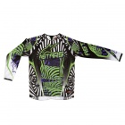 Maillot Cross Alpinestars Charger Jersey Green Violet Black