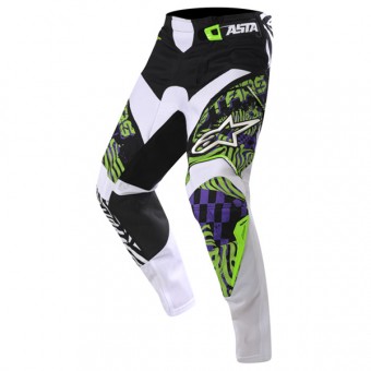 Pantalon Cross Alpinestars Charger Pants Green Violet Black