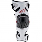 Genouilleres Cross Alpinestars Fluid Pro Set White Red Genouilleres Cross Alpinestars Fluid Pro Set White Red