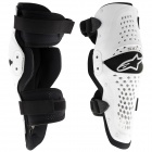 Genouilleres Cross Alpinestars SX 1 Knee White Black Genouilleres Cross Alpinestars SX 1 Knee White Black