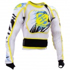 Gilet Cross Freegun Airlight White Yellow Enfant Gilet Cross Freegun Airlight White Yellow Enfant