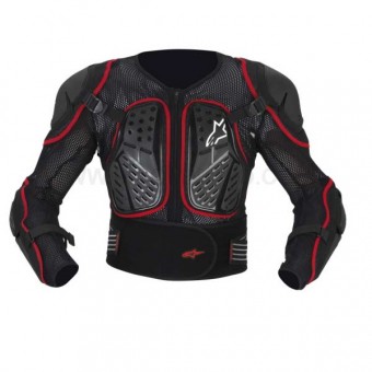 Gilet Cross Alpinestars Bionic 2 Protection Noir Rouge