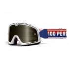 Masque Moto 100% Barstow Classic White Masque Moto 100% Barstow Classic White