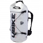 Sac a dos Moto UBIKE Cylinder Bag 30 L Blanc Noir Sac a dos Moto UBIKE Cylinder Bag 30 L Blanc Noir