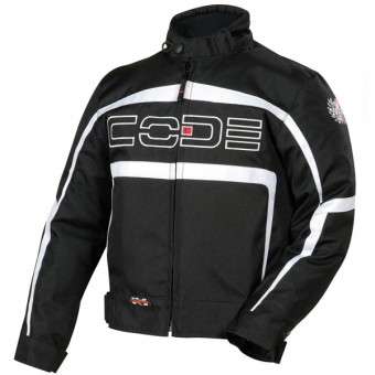 Blouson Moto CODE AS Kid Noir