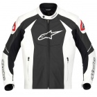 Blouson Moto Alpinestars GP-R Blanc Noir