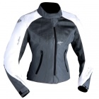 Blouson Moto Ixon Flora Gris Blanc