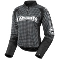 Blouson Moto ICON Hooligan 2 Glam Black