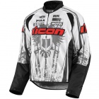 Blouson Moto ICON Hooligan 2 Threshold White