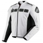 Blouson Moto ICON Accelerant Perforated White