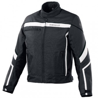 Blouson Moto Bering Sweek Kid Noir Blanc