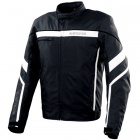 Blouson Moto Bering Sweek Noir Blanc