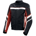 Blouson Moto Bering Sweek Noir Blanc Rouge