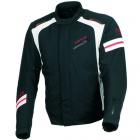 Blouson Moto Bering Uzy Noir Blanc Rouge