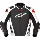 Blouson Moto Alpinestars GP PRO Noir Blanc Rouge