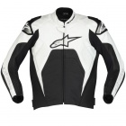 Blouson Moto Alpinestars Tech 1-R Blanc Noir